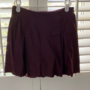 RARE Lululemon Maroon Skirt